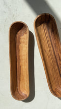 Load image into Gallery viewer, 12" Olive Wood Cracker Bowl