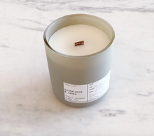Load image into Gallery viewer, Sandalwood & Smoke | Virgin Coconut Crème & Wooden Wick Candle