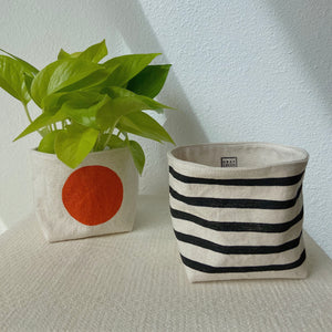 Organic Canvas Planter