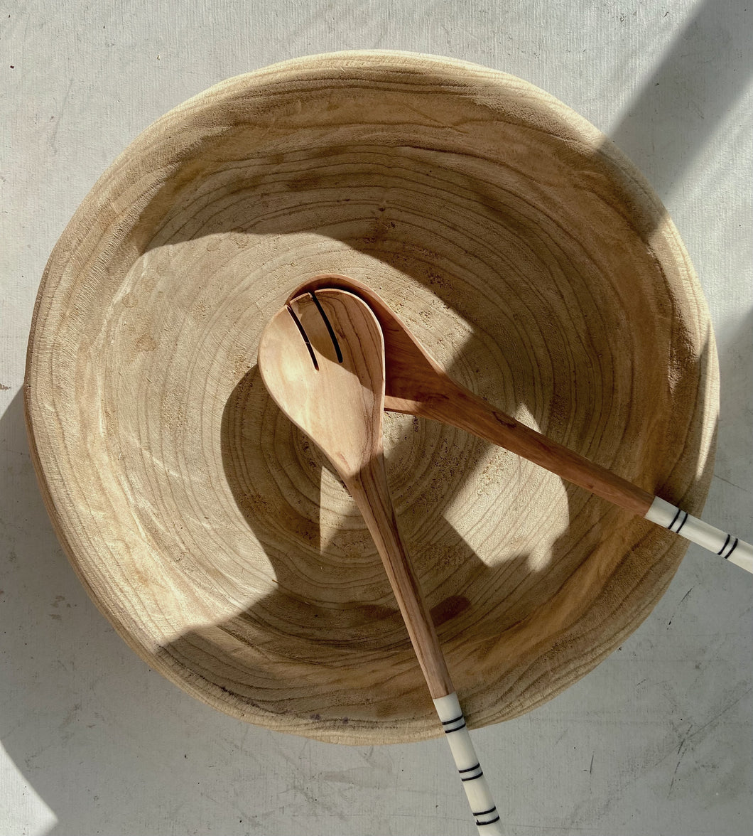 Hand-Carved Wood Bowls