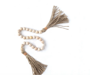 Jute & Wood Garland