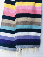 Load image into Gallery viewer, Rainbow Diamond Throw Blanket
