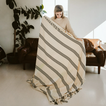 Load image into Gallery viewer, Turkish Cotton Throw Blanket
