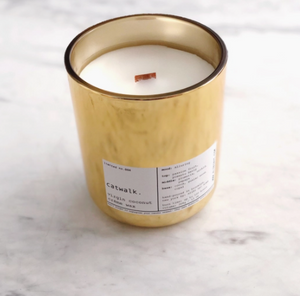 Catwalk | Virgin Coconut Créme & Wooden Wick Candle